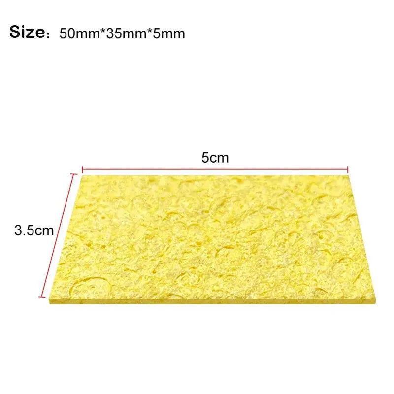 Yellow Sponge Cleaner for Electric Soldering Iron Efficient