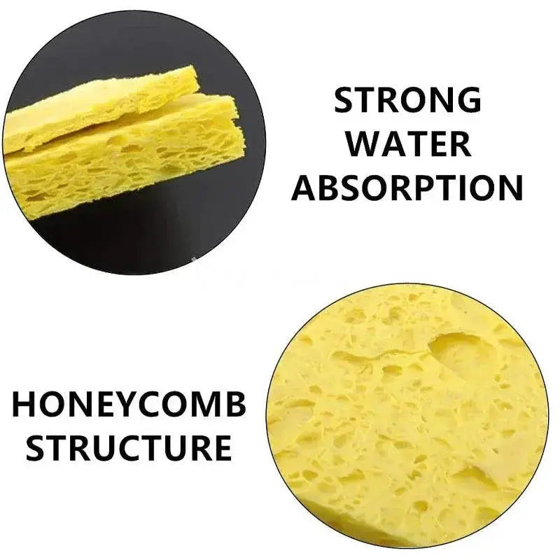 Yellow Sponge Cleaner for Electric Soldering Iron Efficient