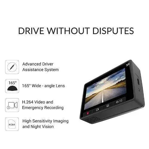 YI Smart Dash Cam Enhanced Safety Full HD 1080P Recording