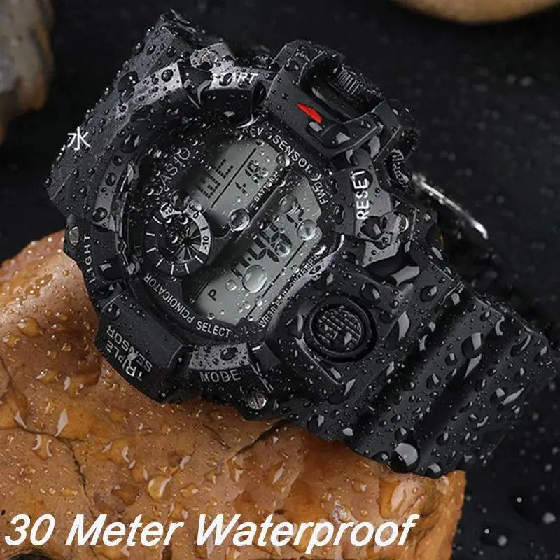 Digital Sports Watch Stylish Functional Timepiece - OurLum.com