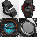 YIKAZE LED Digital Sports Watch Stylish Functional Timepiece