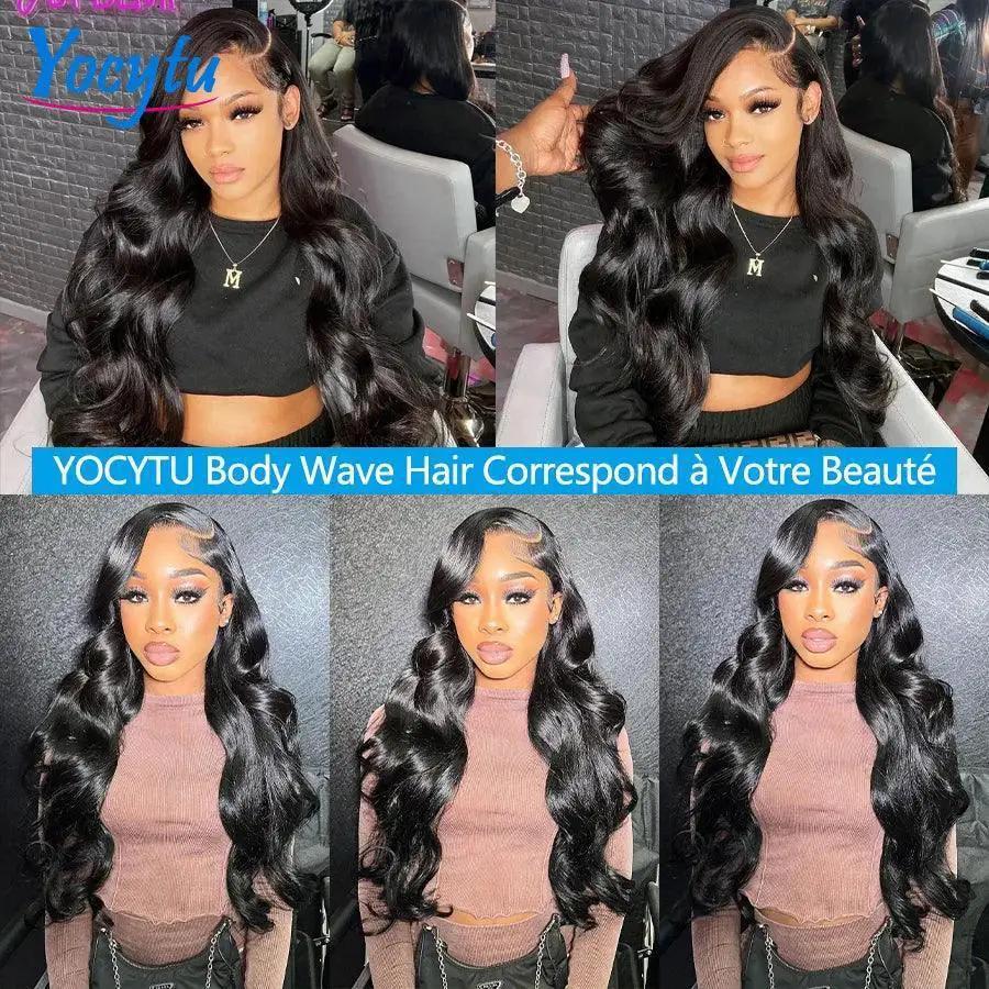 YOCYTU Brazilian Body Wave Hair Bundles Premium Weave