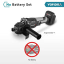 Yofidra 125mm Brushless Angle Grinder 3 Gears Cordless