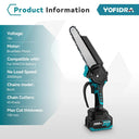 Yofidra 8 Inch Brushless Electric Chainsaw Cordless Tool