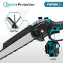 Yofidra 8 Inch Brushless Electric Chainsaw Cordless Tool