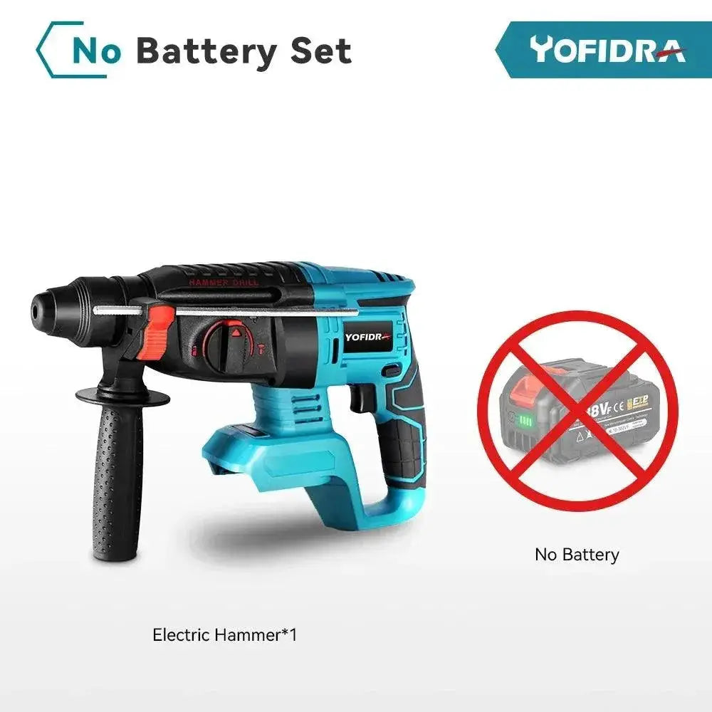 Yofidra Brushless Hammer Drill For Professional Use