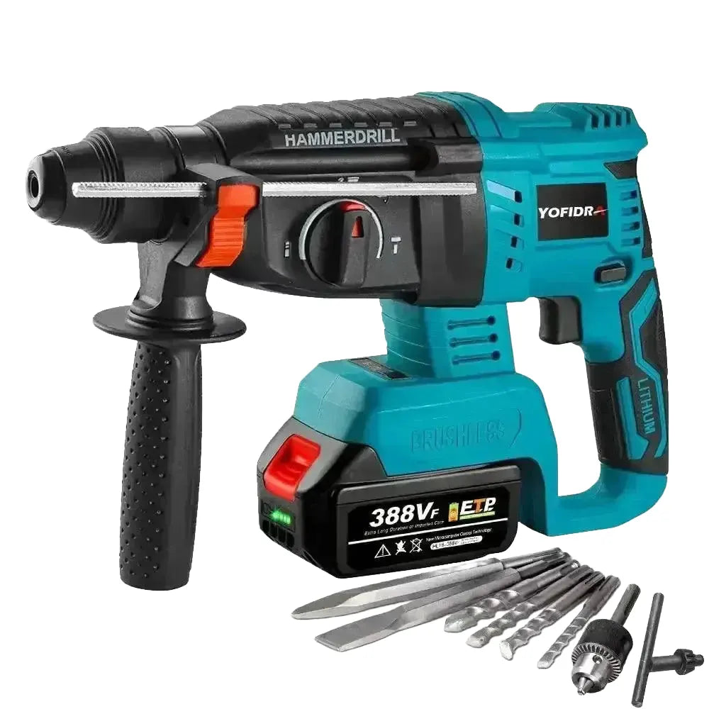 Yofidra Brushless Hammer Drill for Pros — product view 1