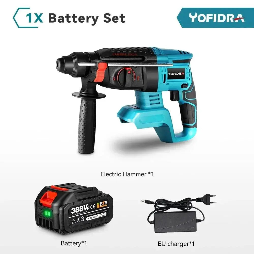 Yofidra Brushless Hammer Drill for Pros — product view 9