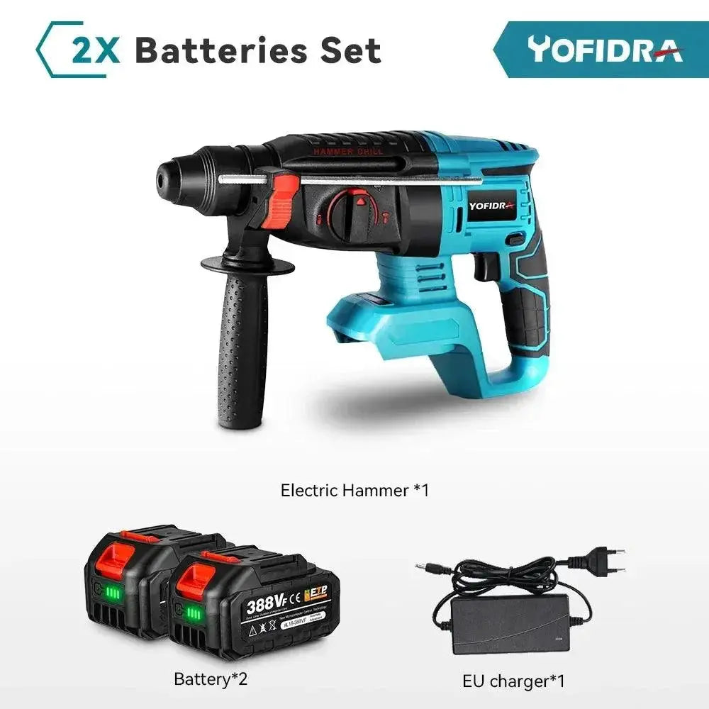 Yofidra Brushless Hammer Drill for Pros — product view 11