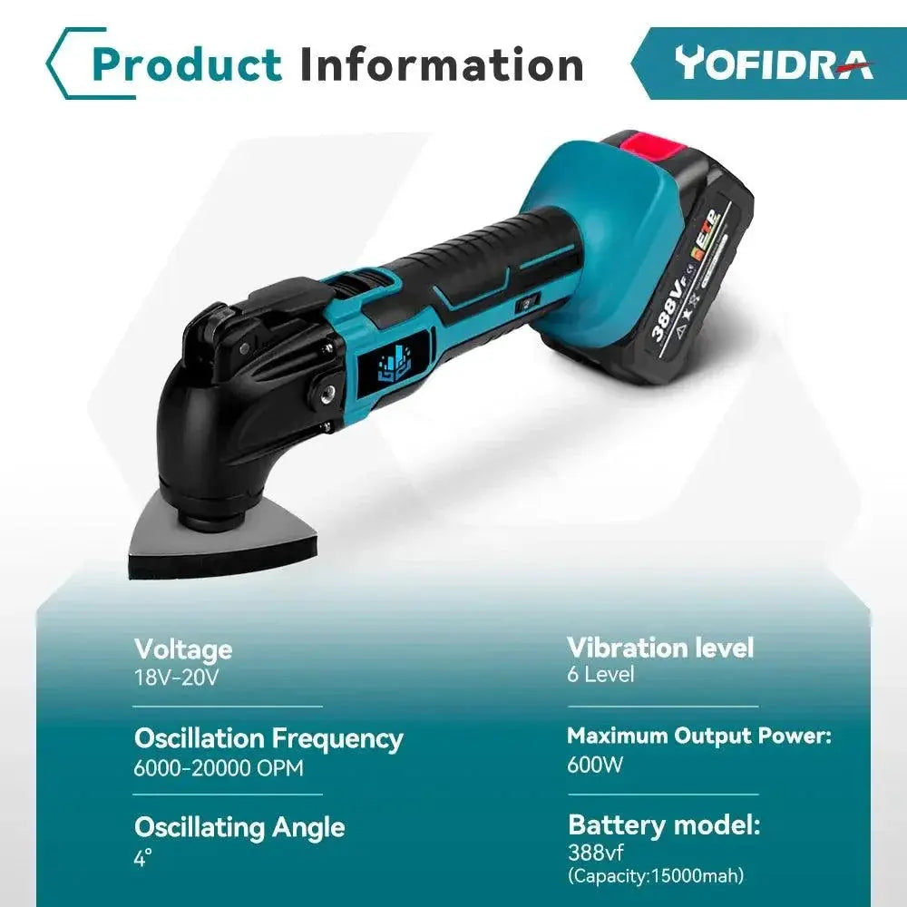 Yofidra Oscillating Multi Tool For Makita 18V Cordless
