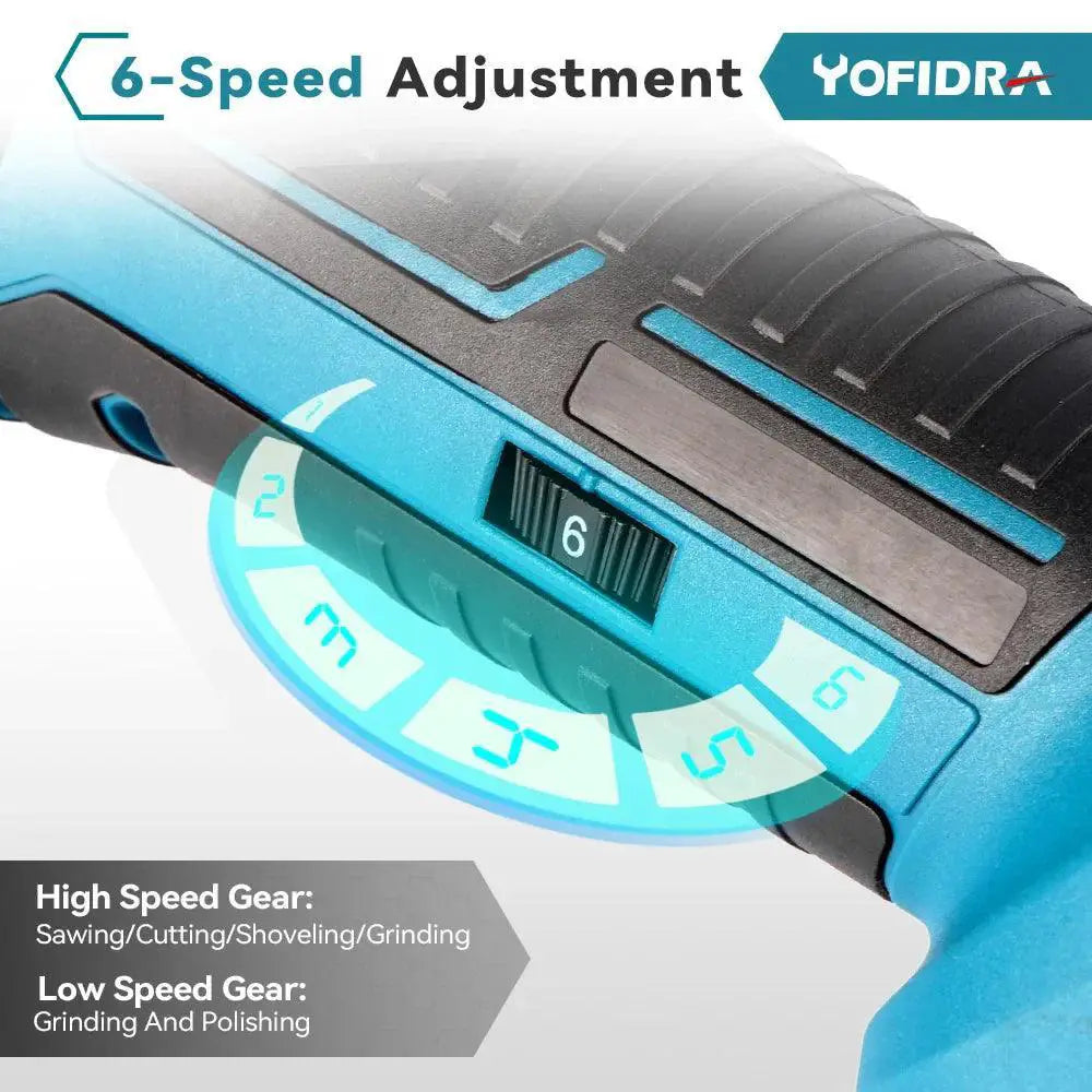 Yofidra Oscillating Multi Tool For Makita 18V Cordless