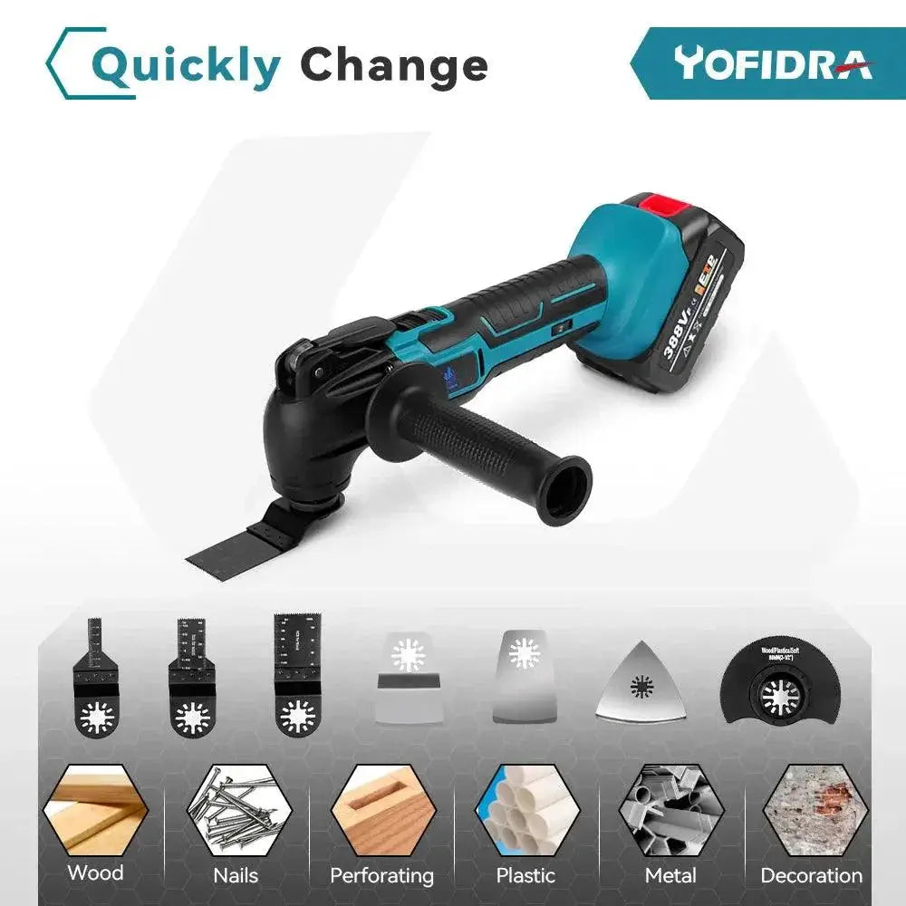 Yofidra Oscillating Multi Tool For Makita 18V Cordless