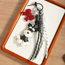 Compact Dachshund Bag Pendant Keychain