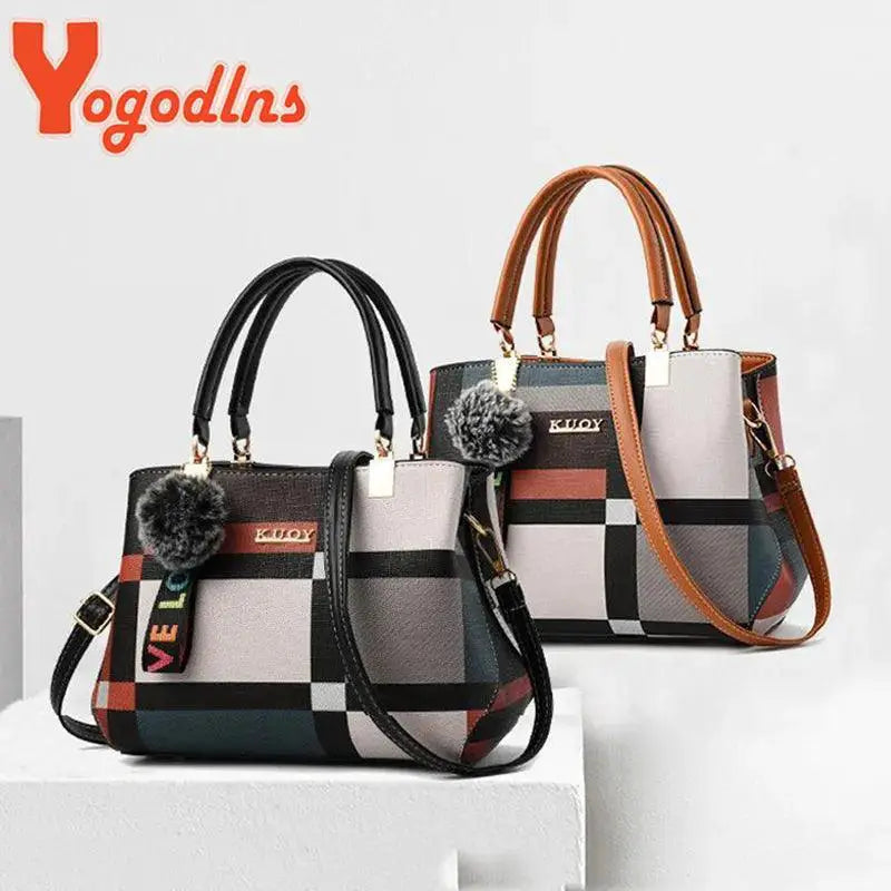 Yogodlns Designer Stitched Messenger Bag Collection Quality