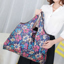 Yogodlns Large Capacity Foldable Eco Waterproof Grocery Tote Bag Reusable
