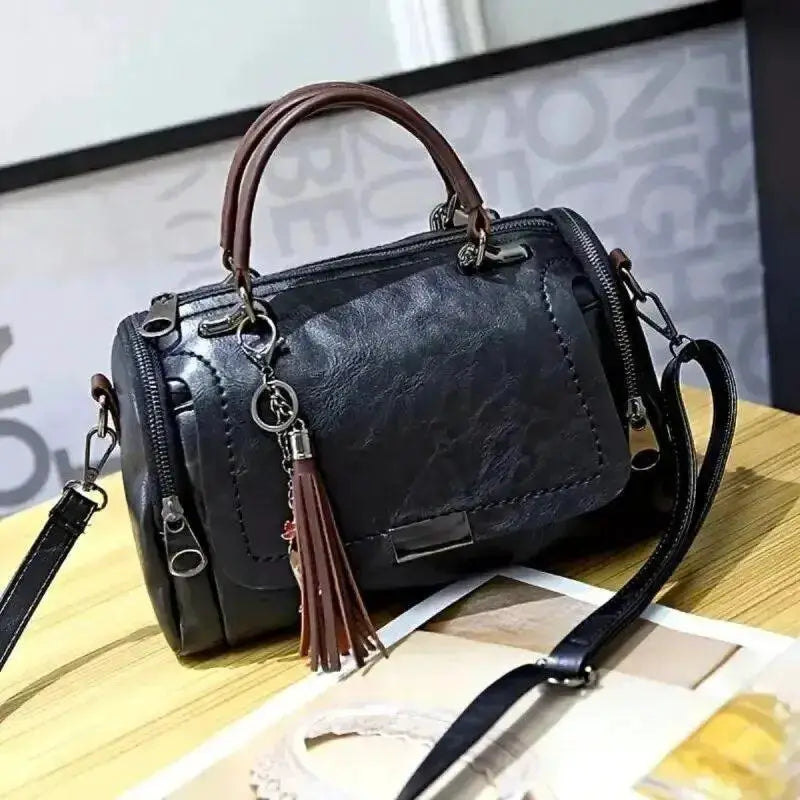 Yogodlns Tassel Shoulder Bag Removable Strap For Women