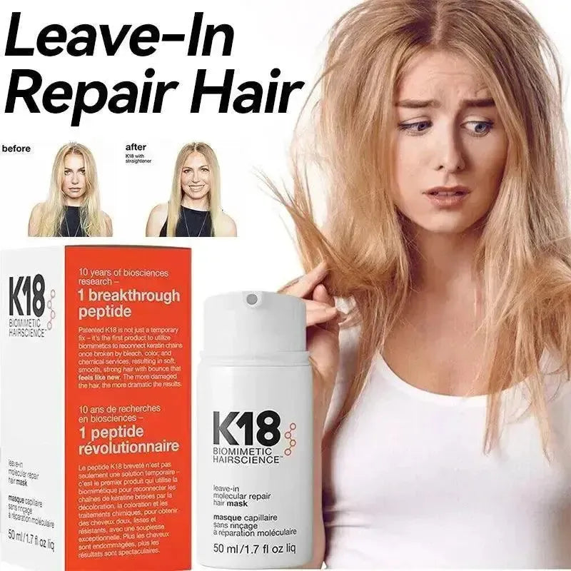 Youthful Hair Repair Molecular Mask For Damage Reversal