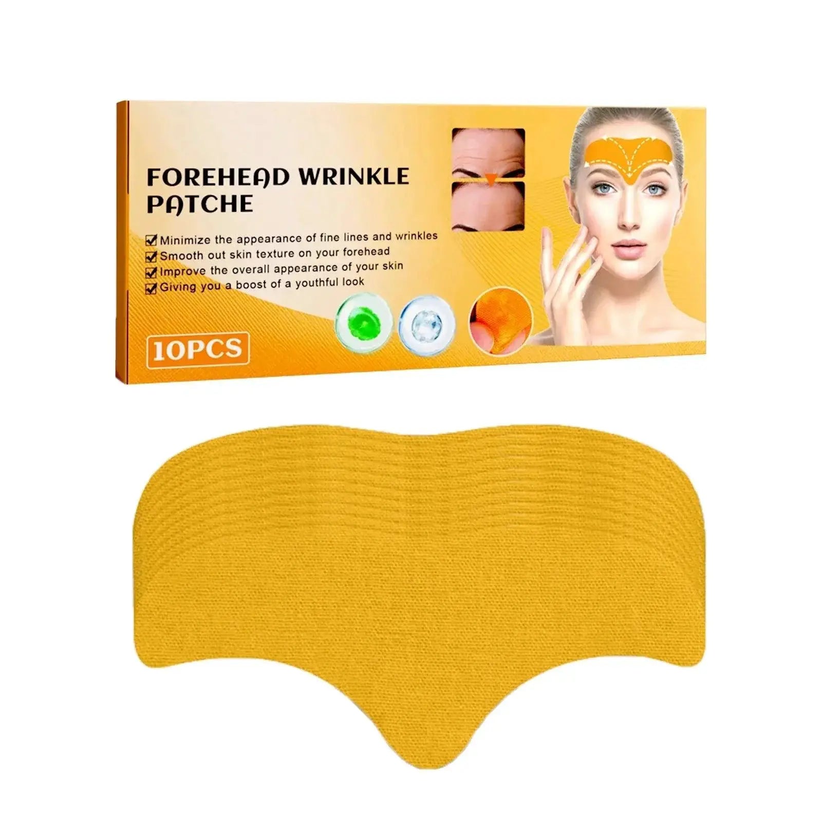 Youthful Radiance Collagen Forehead Mask Age Defying