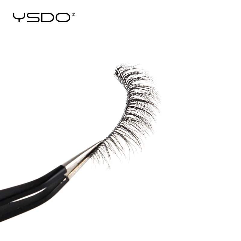 YSDO DIY Half Eyelashes 3D Cat Eye False Lashes Natural Full Look Cruelty Free