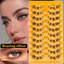 Natural Look Half Eyelashes for Everyday