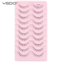 Natural Look Half Eyelashes for Everyday