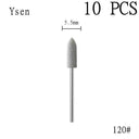 Ysen Art Flexible Nail Drill Bit Set Precision Manicure Tools