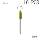 Ysen Art Flexible Nail Drill Bit Set Precision Manicure Tools