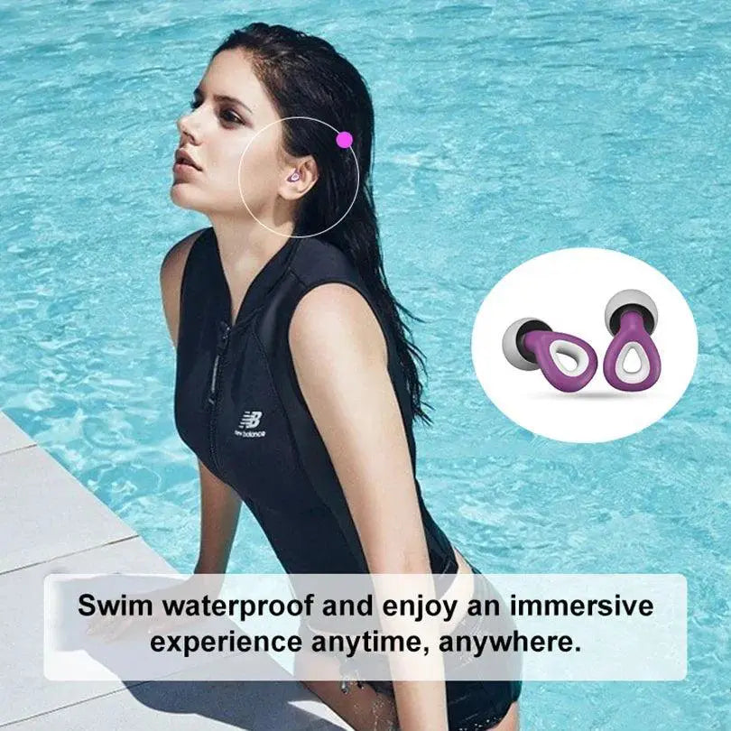YUNGLR Tranquility Waterproof Earplugs Noise Reduction Sleep