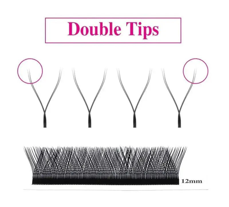 YY Shape Premium Mink Eyelash Extensions for Glamorous Wear
