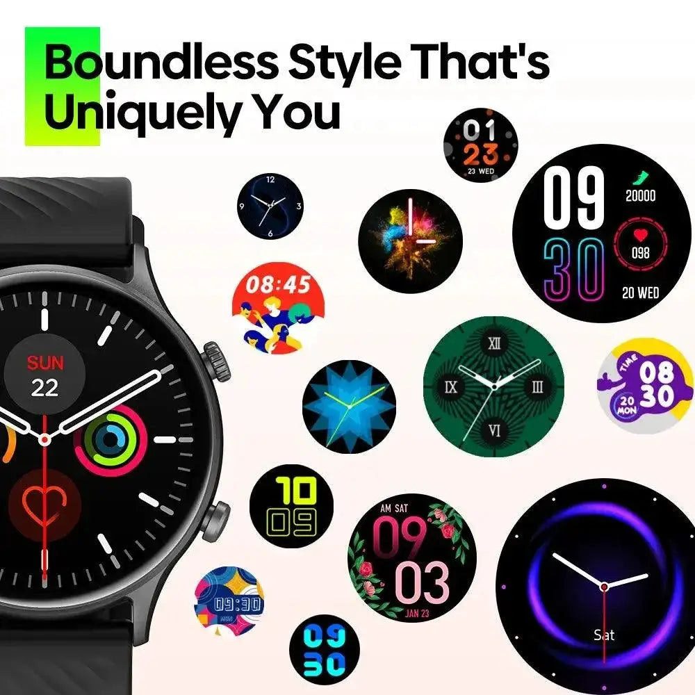 Zeblaze Btalk 2 Lite Smartwatch Health Tracker Voice Control