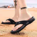 Men Beach Massage Flip Flops for Comfort