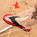 Men Beach Massage Flip Flops for Comfort