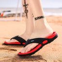 Men Beach Massage Flip Flops for Comfort