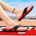 Men Beach Massage Flip Flops for Comfort