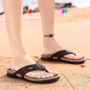 Men Beach Massage Flip Flops for Comfort