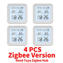 Zigbee SmartHome Sensor Voice Controlled Temp Humidity Monitor