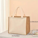 Reusable Linen Zip Gift Bag for Gifts