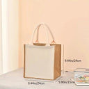 Reusable Linen Zip Gift Bag for Gifts