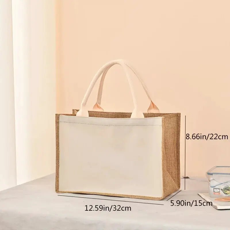 Zippered Linen Gift Bag Upgrade for Stylish Shopping and Gift Ideas