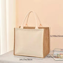 Reusable Linen Zip Gift Bag for Gifts