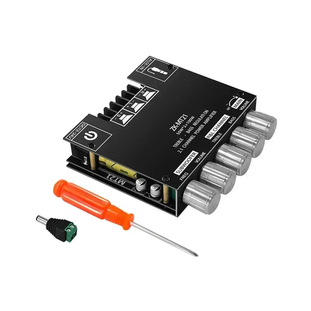 ZK MT21 Bluetooth Subwoofer Amplifier Enhanced Audio