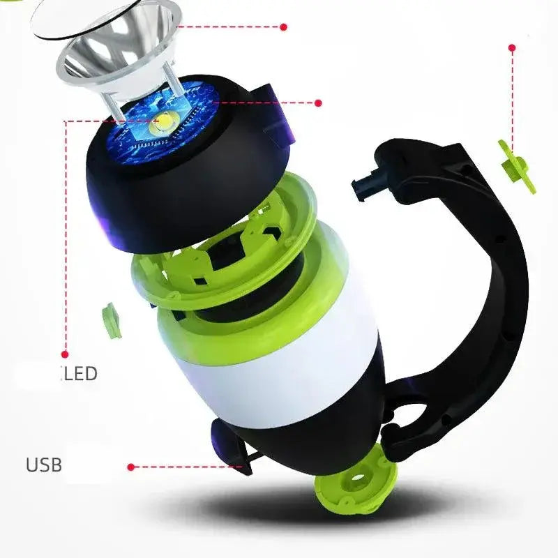 ZK20 Multi Function LED USB Rechargeable Camping Light Lamp