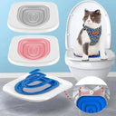 ZK30 Cat Toilet Trainer Self-Service Training Set for Cats