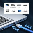 ZoeRax Cat6 Pass Through RJ45 Connectors Networking Solution