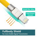 ZoeRax Toolless RJ45 Plug High-Speed Cat Connector Solution