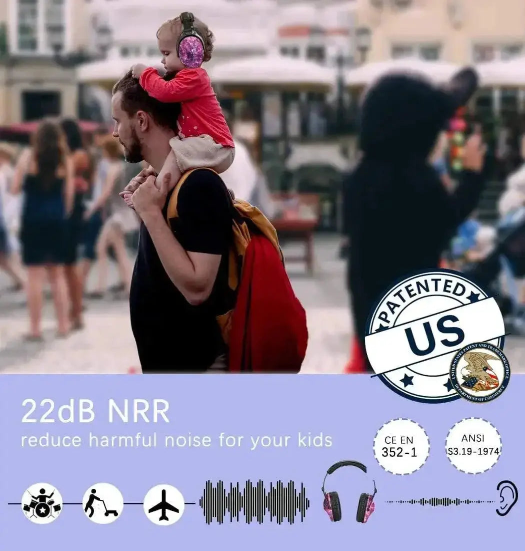 ZOHAN Kids Noise Cancelling Ear Muffs For Safe Protection