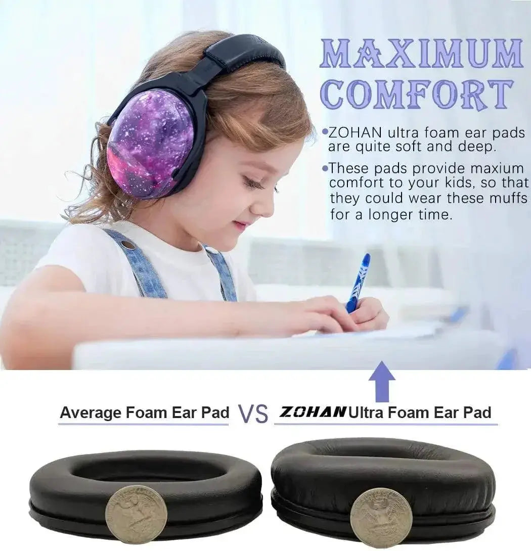 ZOHAN Kids Noise Cancelling Ear Muffs For Safe Protection