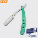 ZqZq Stainless Steel Straight Edge Razor Kit Precision Tool