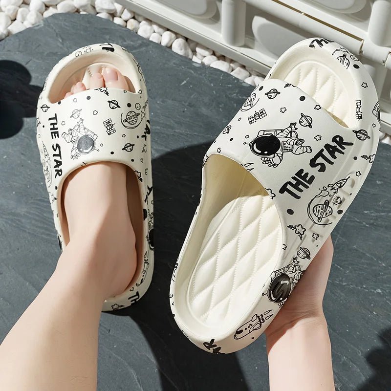 Zyt Slippers For Women Summer Outdoor Wear Indoor Home - Non Slip EVA Ultra Soft